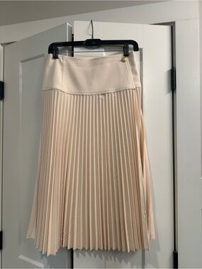 J.Crew Cream Midi Skirt